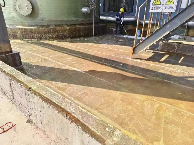 玻璃鋼材料鋪貼耐酸磚有什么作用?